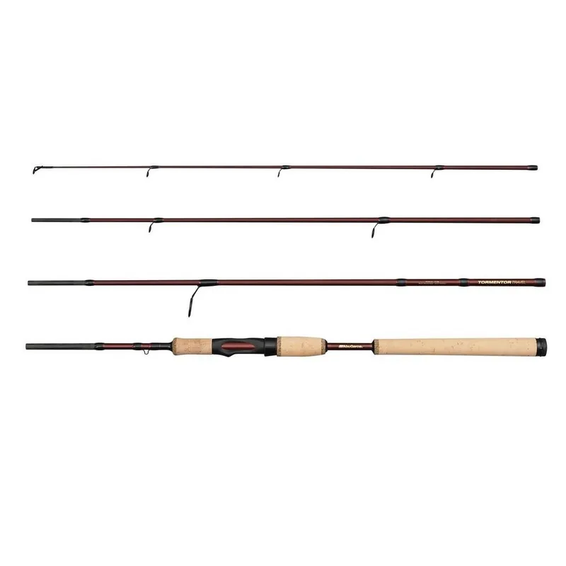 ABU TORMENTOR2 Travel Spinnrute 4-teilig-                                                                                                                                                                                                                        804ML - 8-24 g - 2,44 m